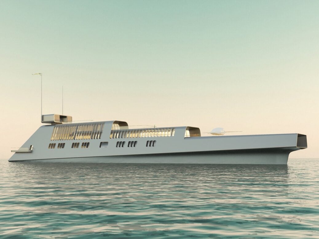 catamaran superyacht concept