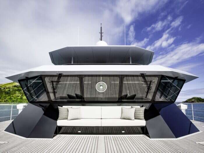 Deck of The Beast yacht