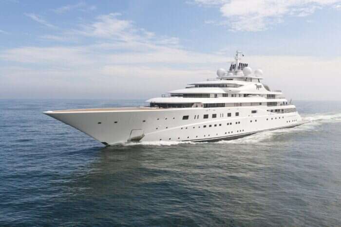 A+ Yacht - one of the biggest superyachts in the world