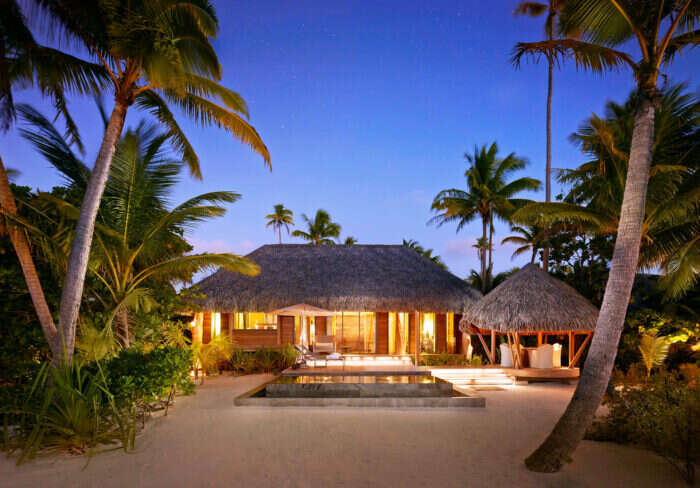 A villa at the Brando resort