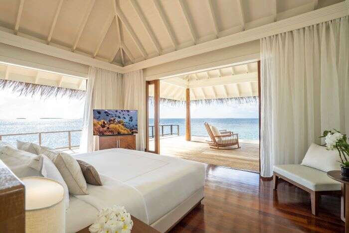 Bedroom at anantara-kihavah-two-bedroom-over-water-pool-residence-