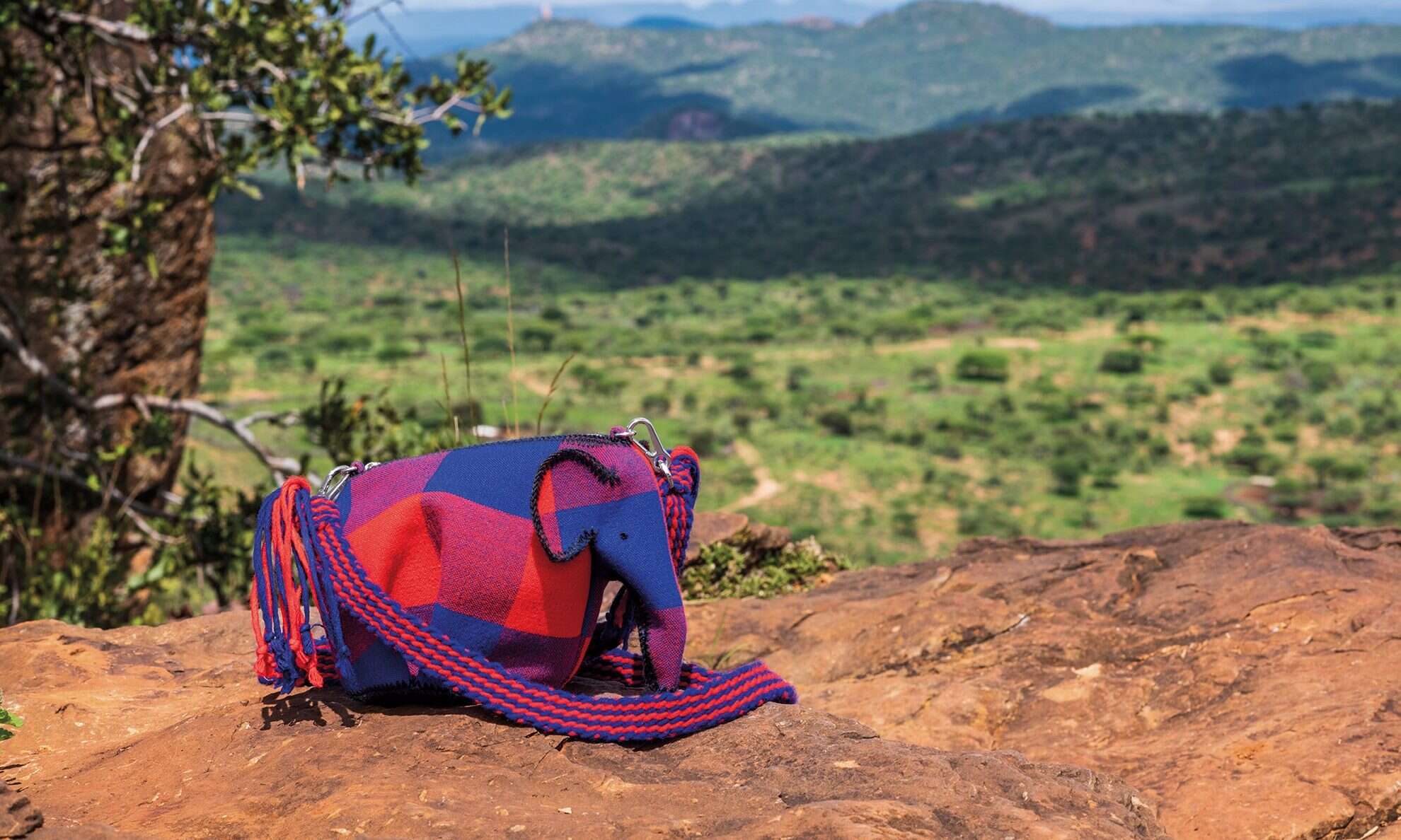 Loewe and Knot on My Planet Launch Charity Elephant Bag