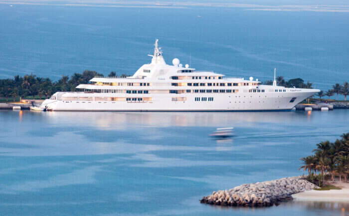 Dubai Yacht - one of the biggest superyachts in the world
