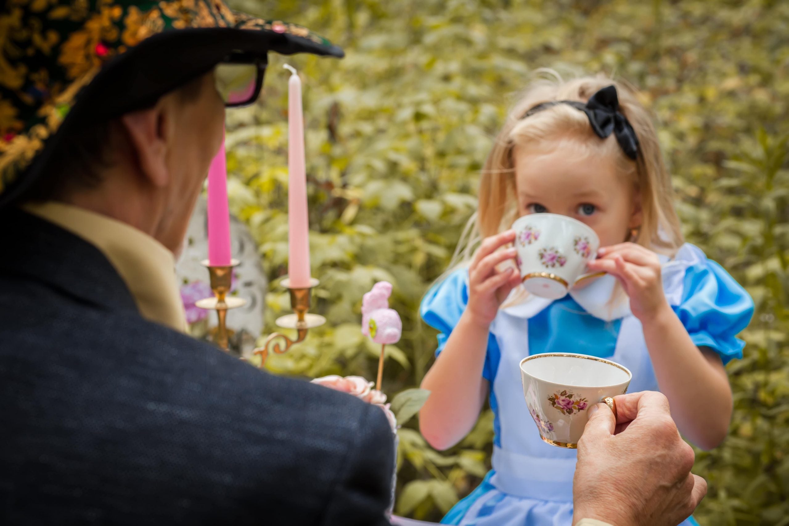 Alice at Tea Party