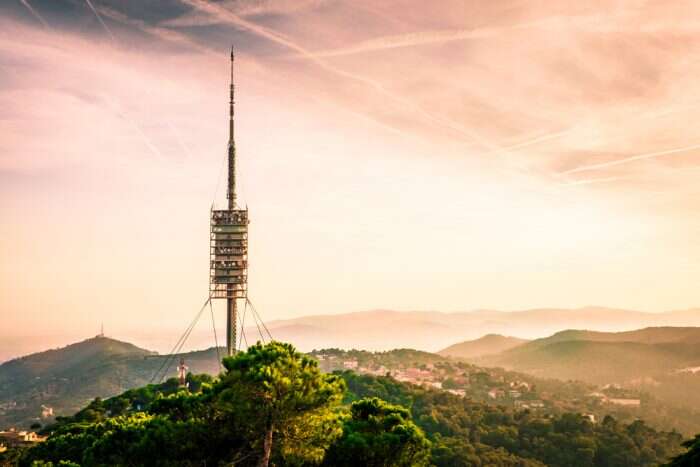 Torre de Collserola - Broadcast Tower in Park