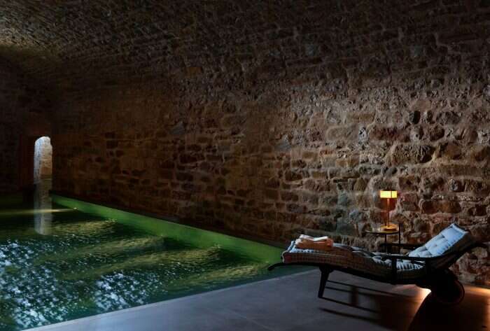 The Bathhouse spa plunge pool