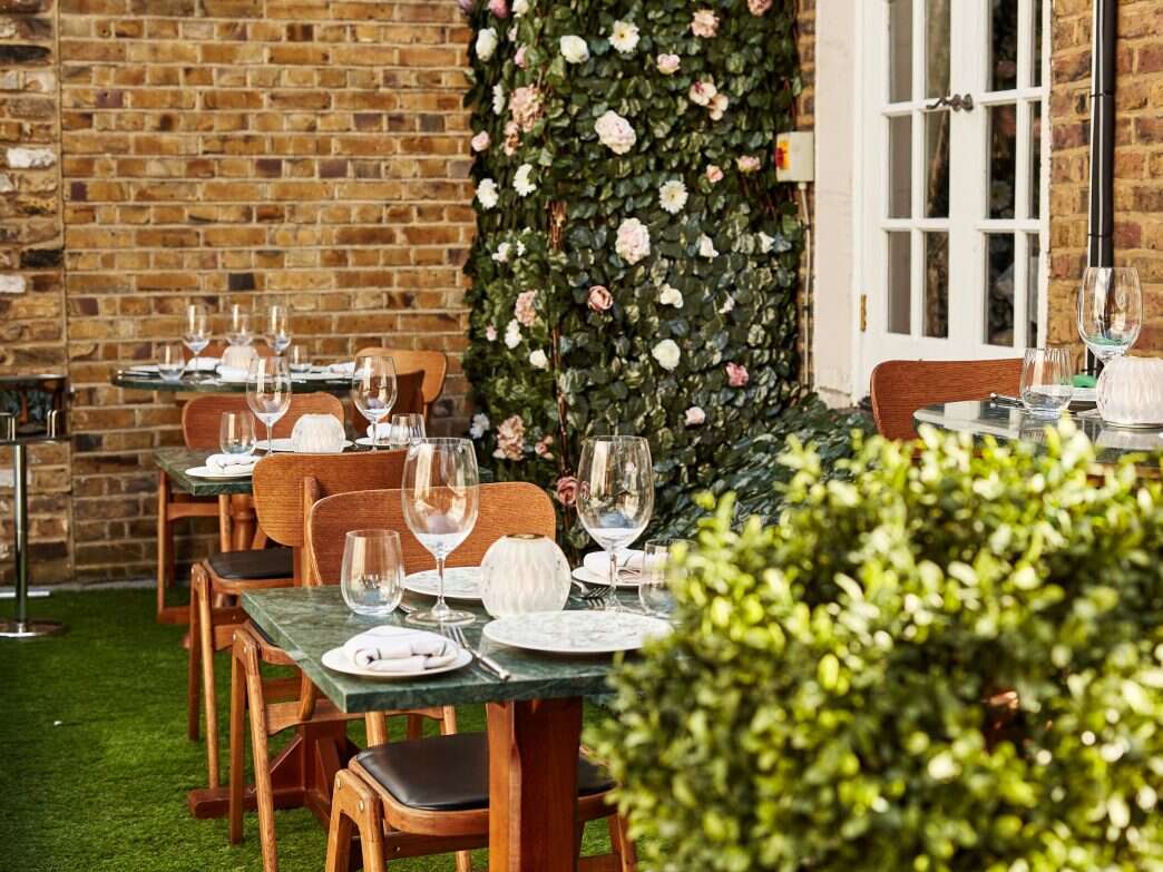 kutir restaurant outdoor area london