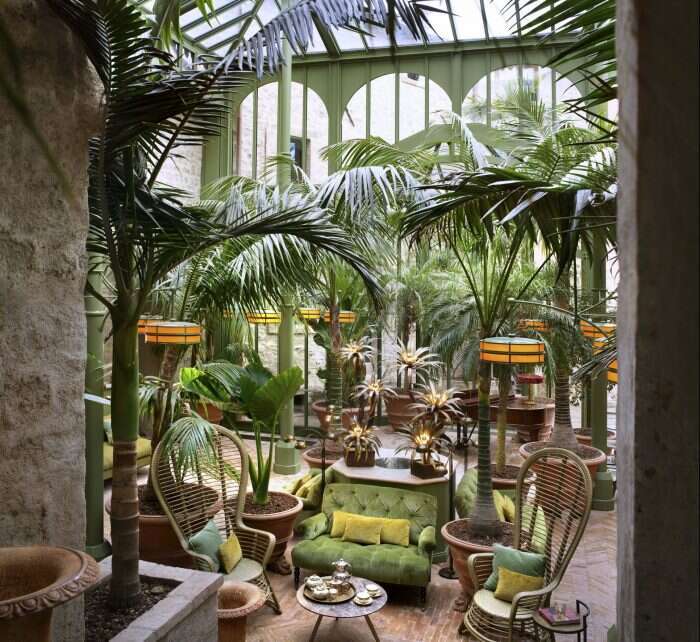 the palm court