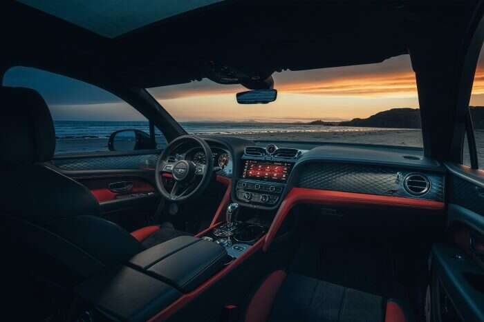 Bentley Bentayga S interior