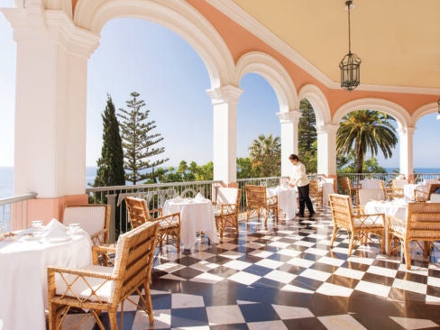 reid's palace hotel terrace madeira