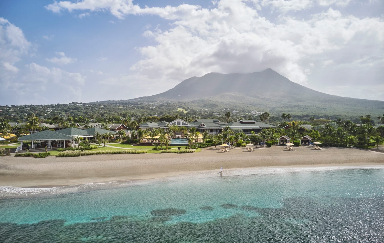 Four Seasons Nevis View from Ocean