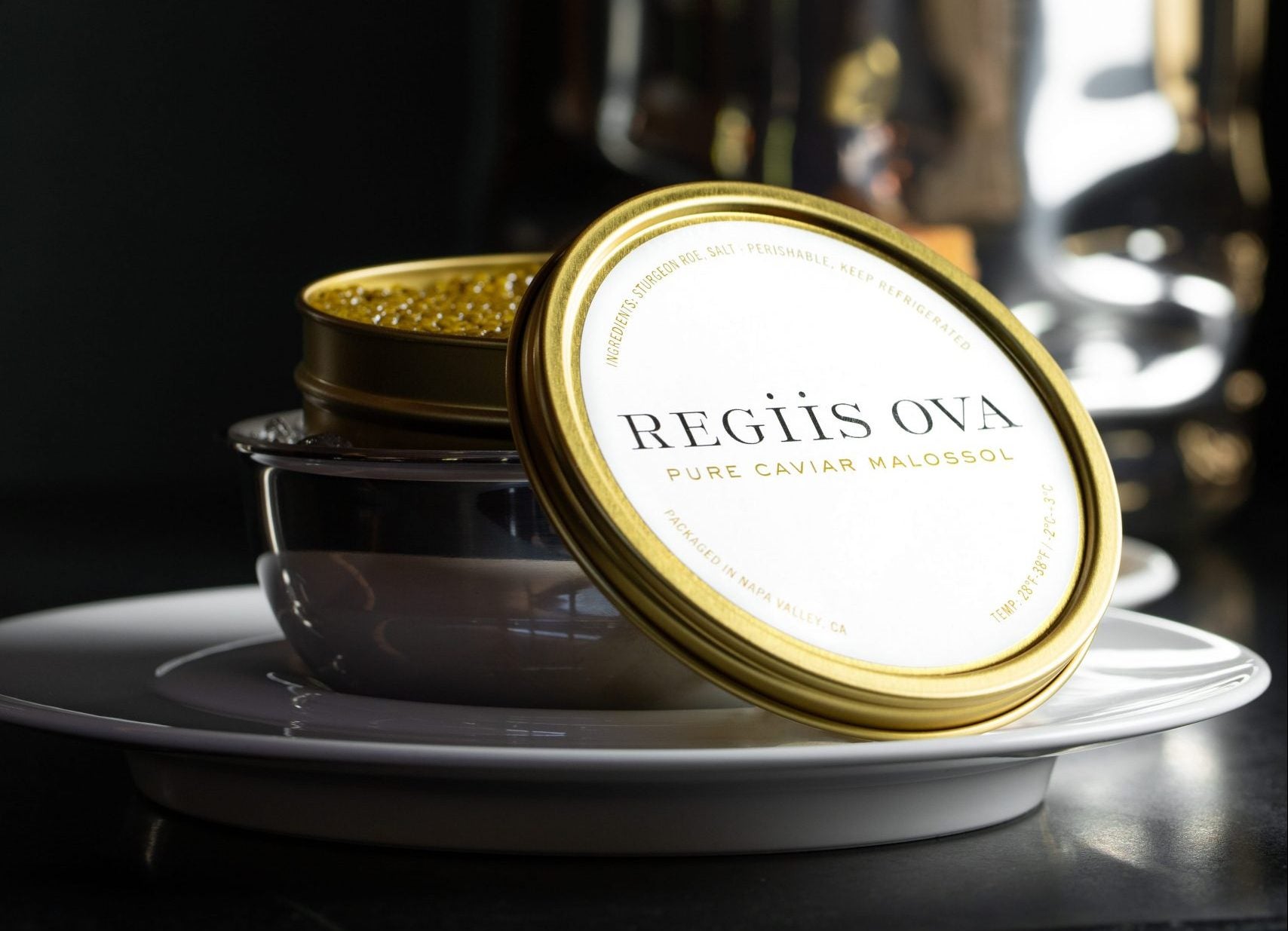 regiis ova caviar in jar at thomas keller pop up lounge