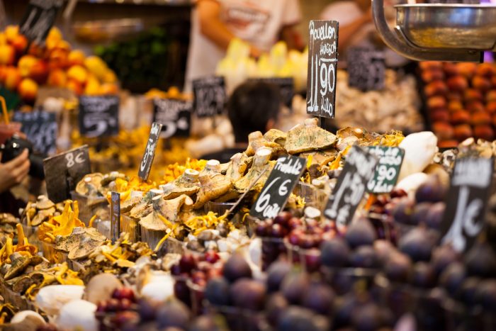 shopping in spain, la Boqueria 