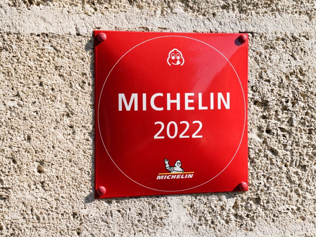 michelin guide 2022 plaque