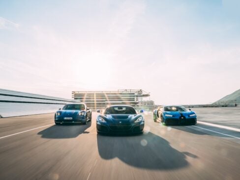 bugatti rimac electric hypercars
