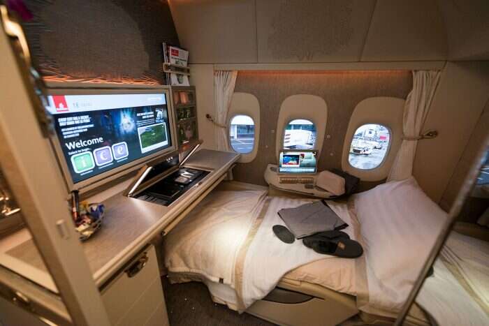 Emirates first class suites