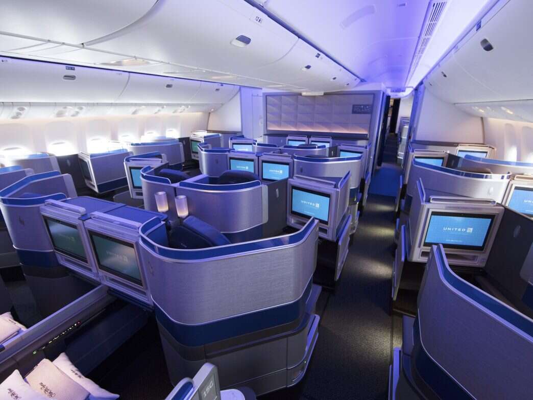 United Airlines Business class