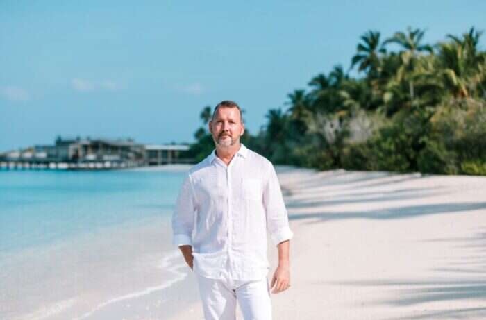 Andrew Steele GM of Fairmont Maldives