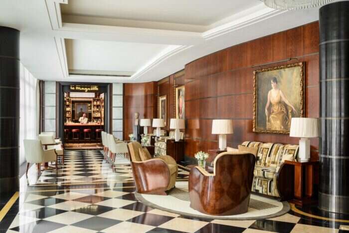 the beaumont hotel london lobby