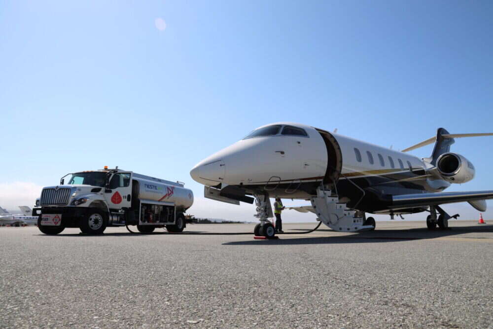 Flexjet using Sustainable Aviation Fuel