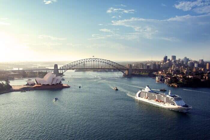 regent seven seas cruises in sydney on new voyage collection