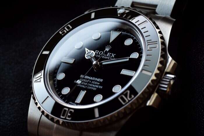 rolex submariner watch by luxury watch brand