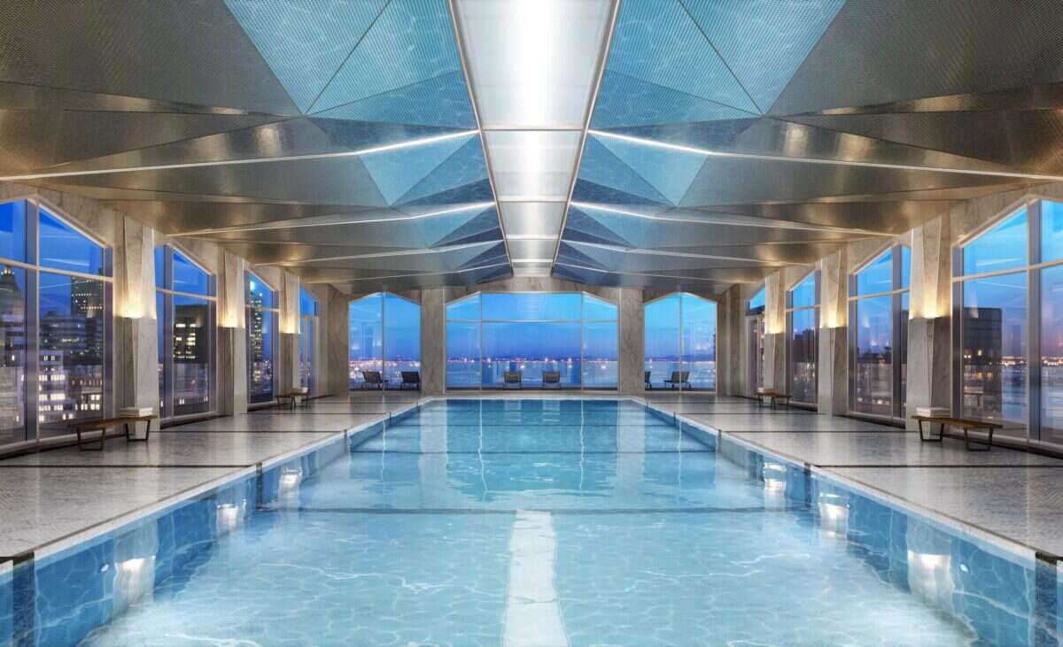 One Wall Street swimming pool