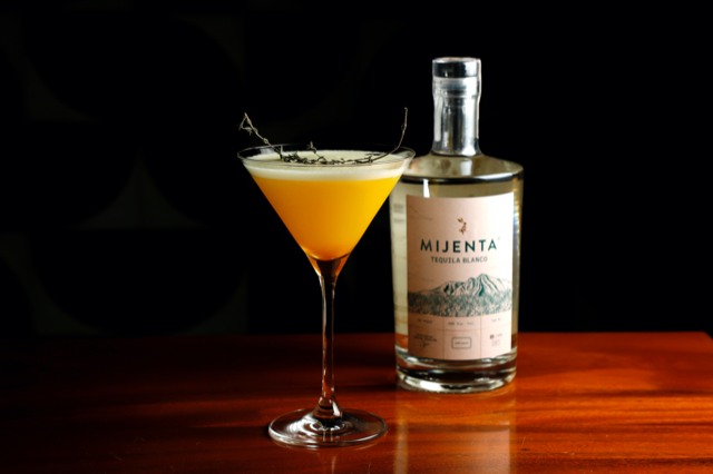 mayas nectar cocktail by mijenta tequila for mexican independence day