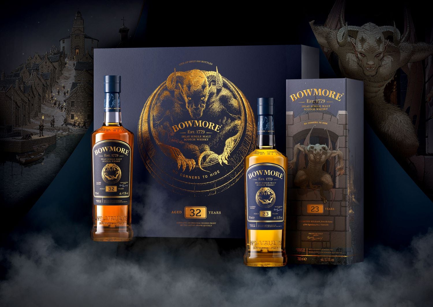 Bowmore Unveils the Myth-Inspired No Corners to Hide Series