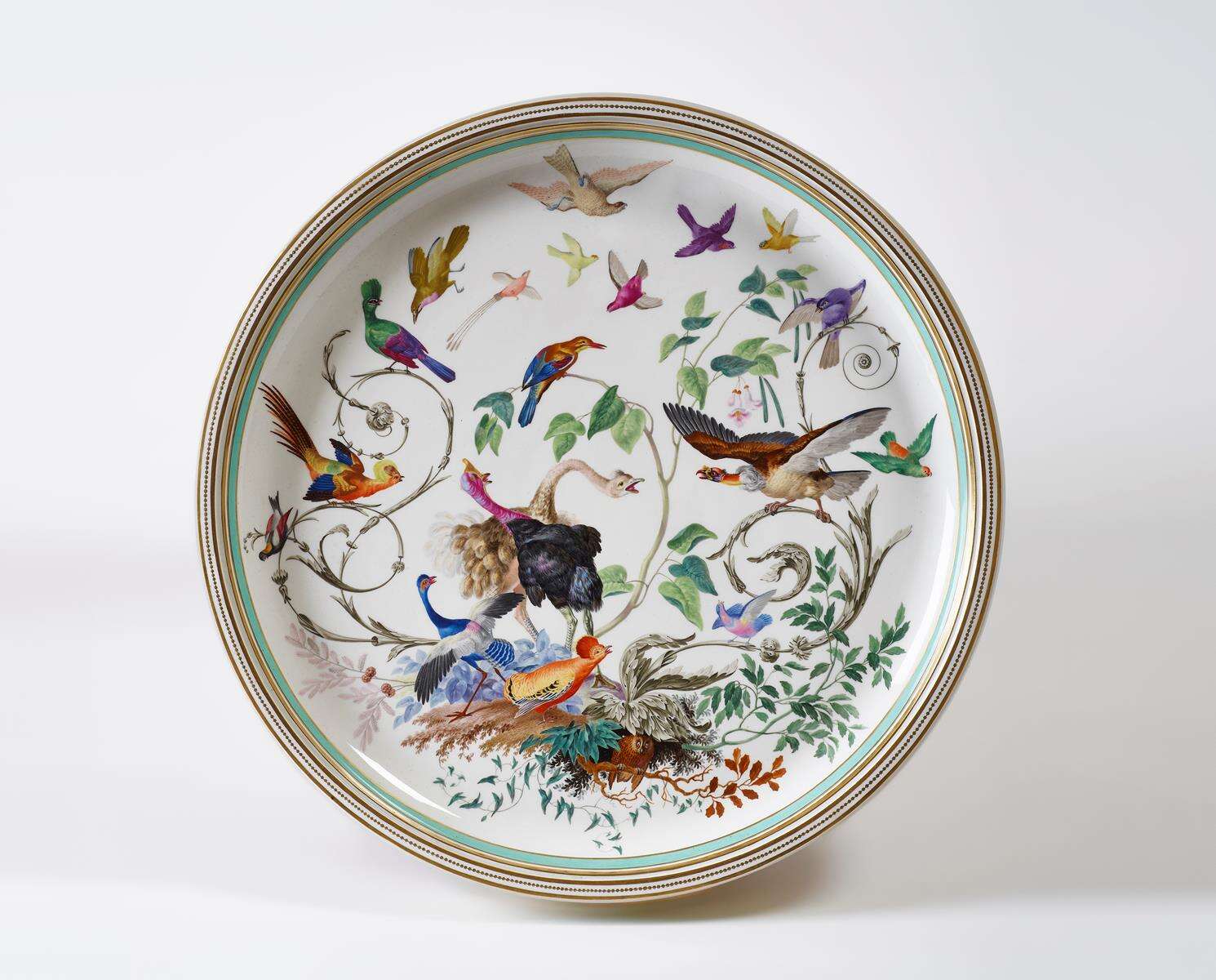 beiny vienna porcelain table top at masterpiece london art fair