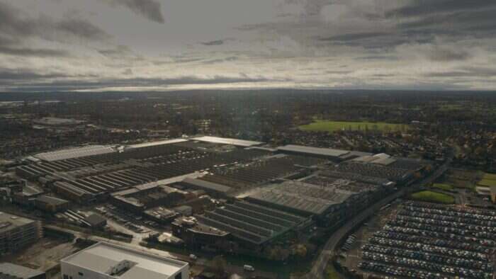 Bentley factory in Crewe
