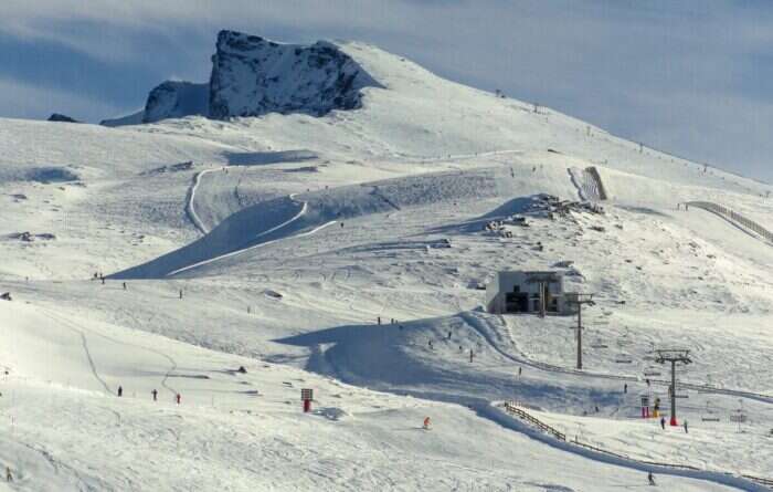 Sierra Nevada ski resort Spain 