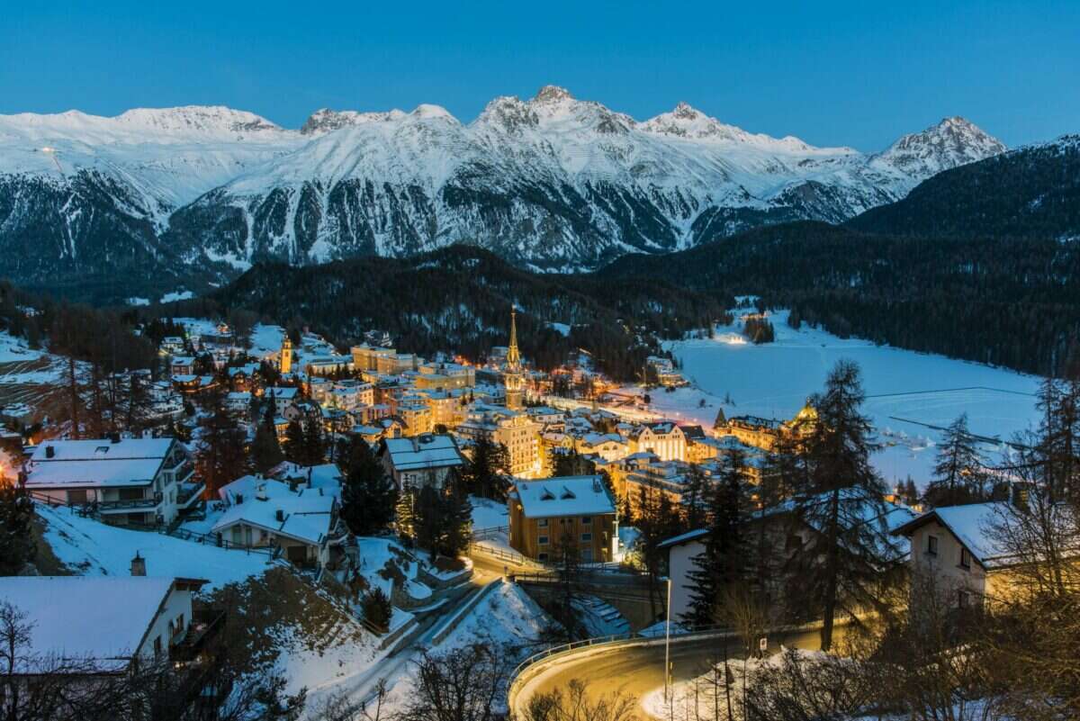St Moritz overview