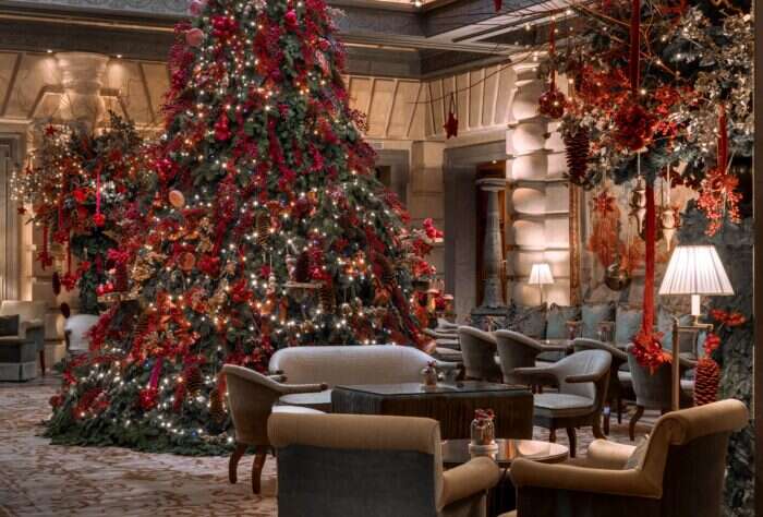 Hotel Metropole Monte-Carlo christmas tree