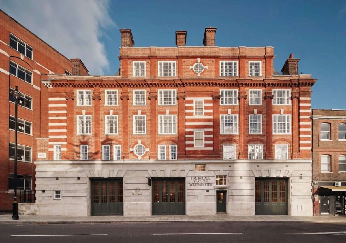 exterior of westminster fire station