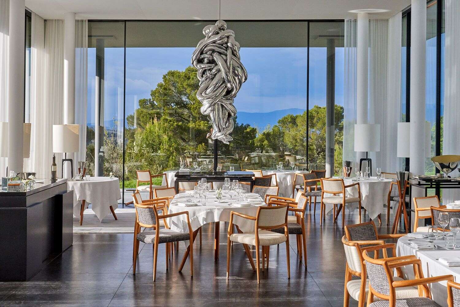 Hélène Darroze at Villa La Coste Restaurant opened in 2021