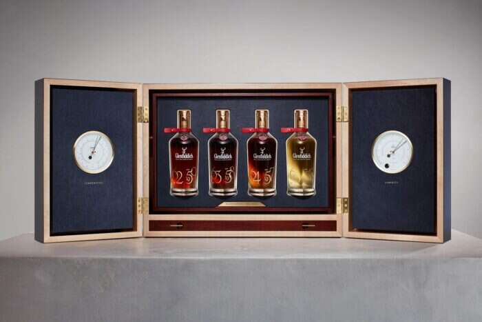 Glenfiddich whisky collection