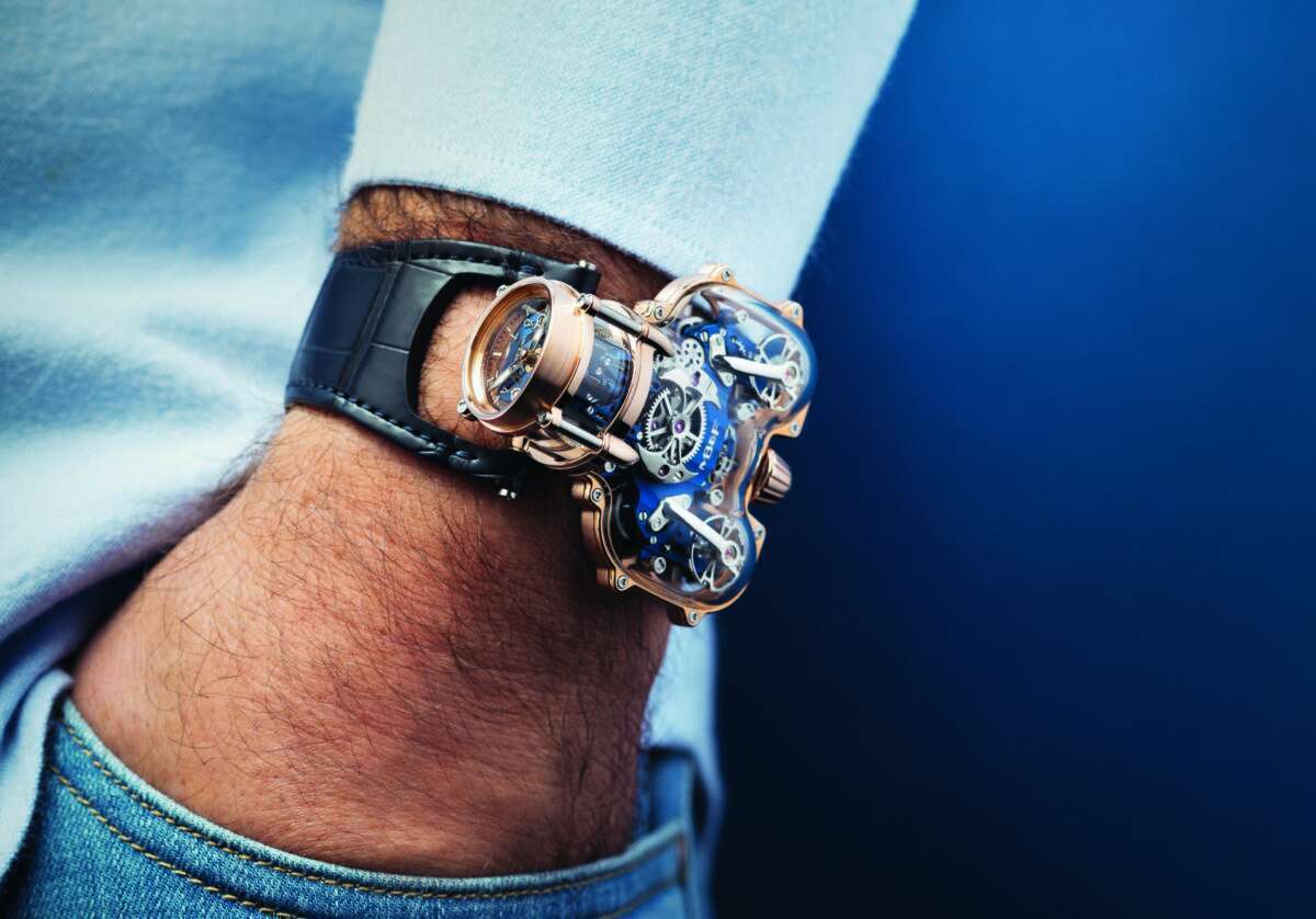 Iconic mb&F men's watch