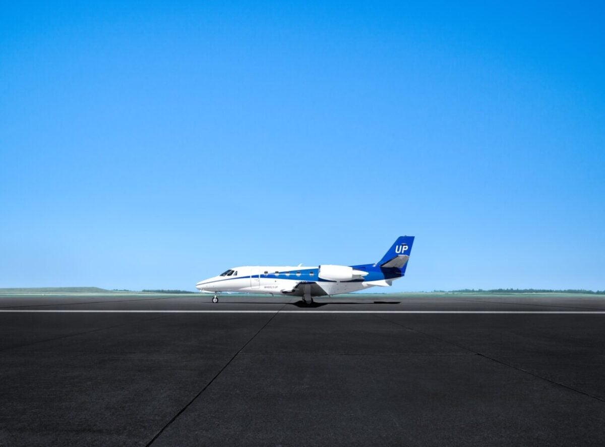 Cessna Citation Excel Aircraft exterior Wheels Up