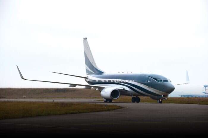 BOEING BBJ S/N 38408 private jet for sale in market forecast