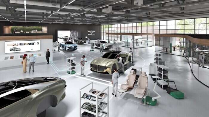 Bentley electric car site