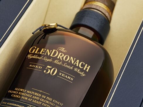 Glendronach aged 50 years bottle
