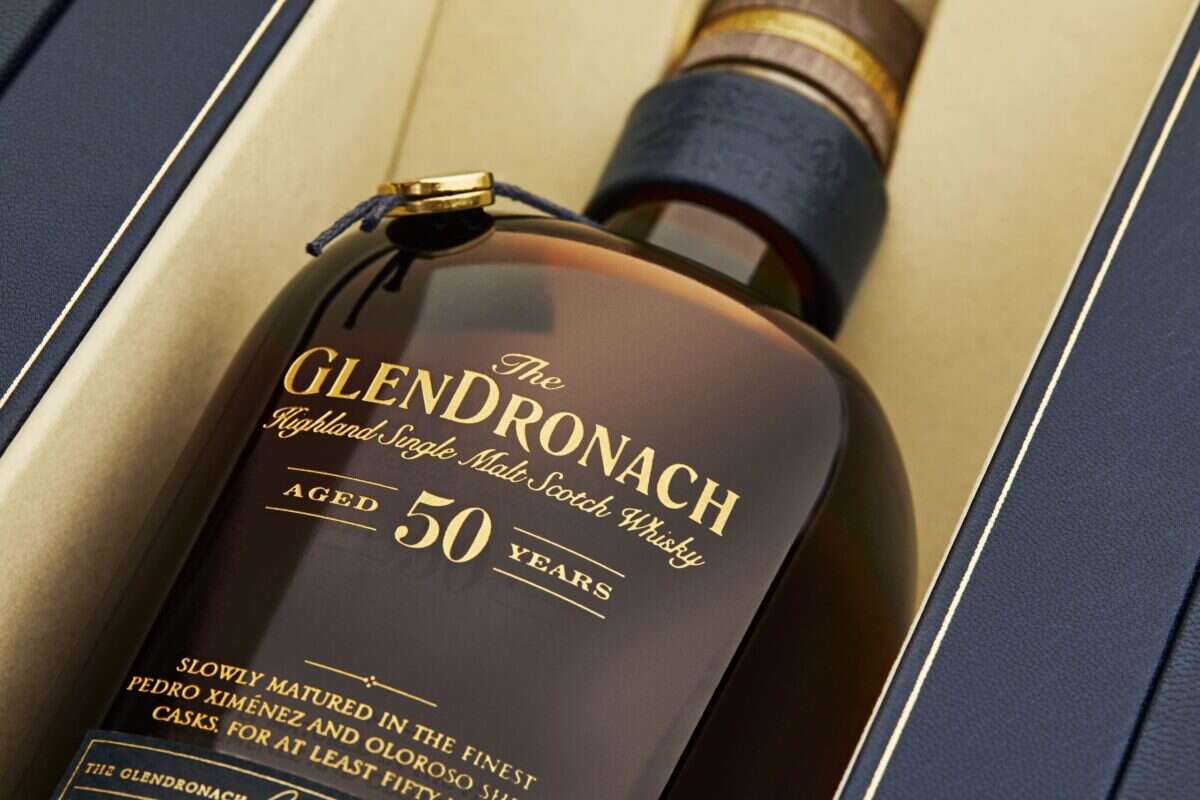 Glendronach aged 50 years bottle