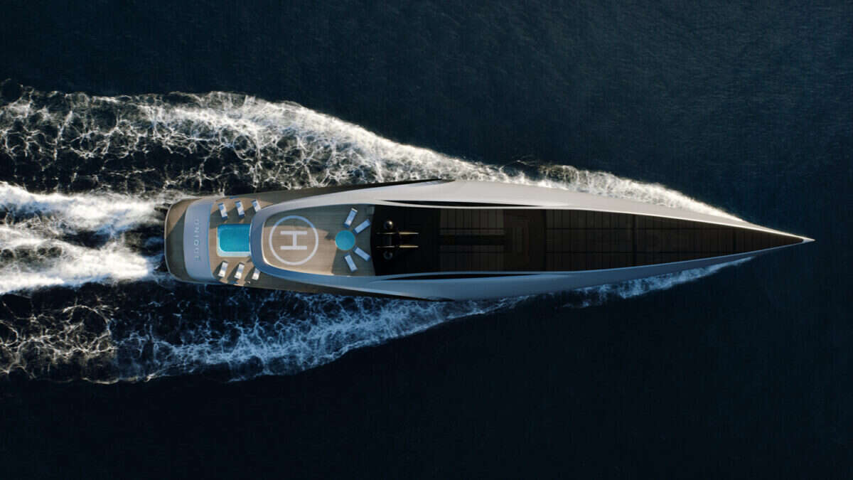 A First Look at SkyStyle’s 233-foot Superyacht Concept