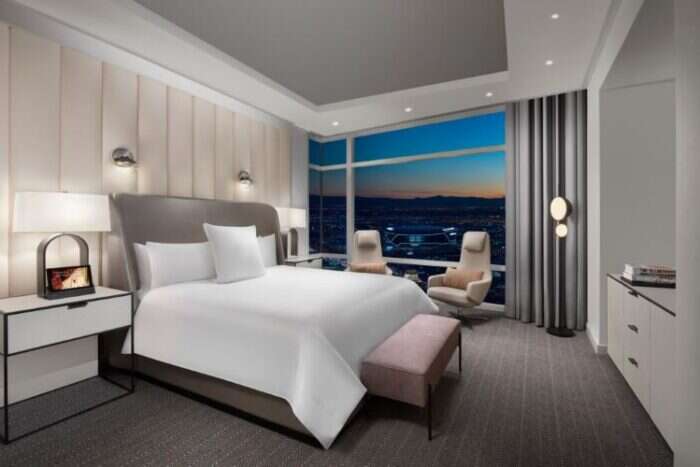 Bedroom Sky Suite Aria Las Vegas