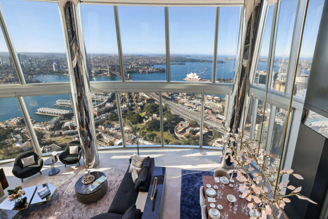 Enjoy Sky-high Living in This Sydney Harbour Penthouse