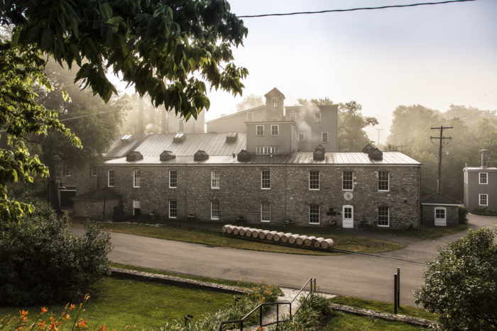 Exterior of the Woodford Reserve Whiskey Tasting Distillery 