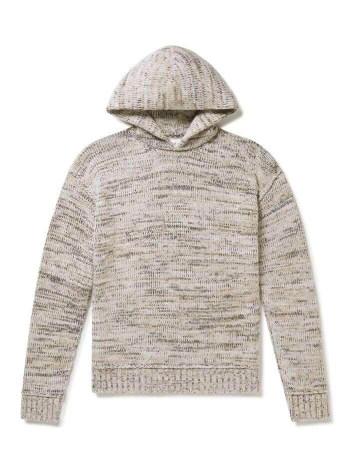 mr p wool blend hoodie