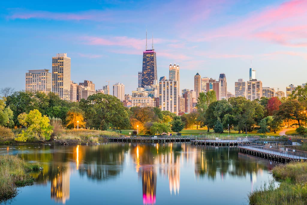 view of chicago foodie city