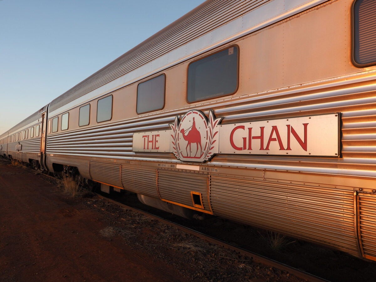 The Ghan train